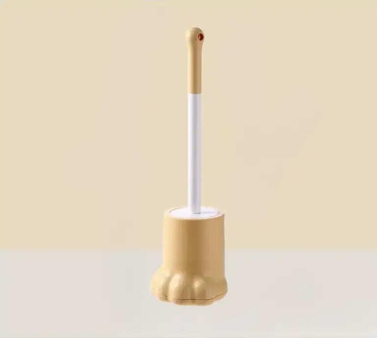 Brosse-WC-Chien-jaune